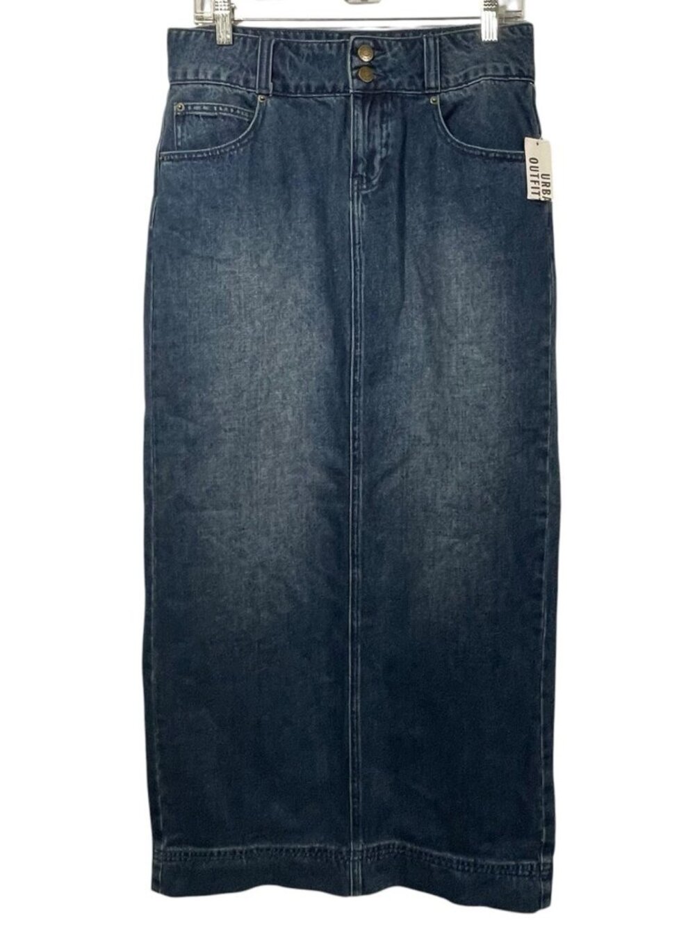 BDG Urban Outfitters Womens Denim Maxi Skirt Sz M New With Tags